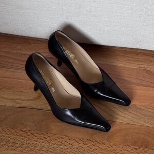 Vittorio Virgili made in Italy Women’s Black High Heeled Pumps Size 36